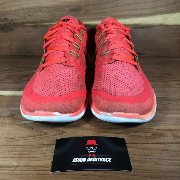 Nike Free 5.0 Mens Pink Running Shoes Size 10.5 - Picture 2 of 8